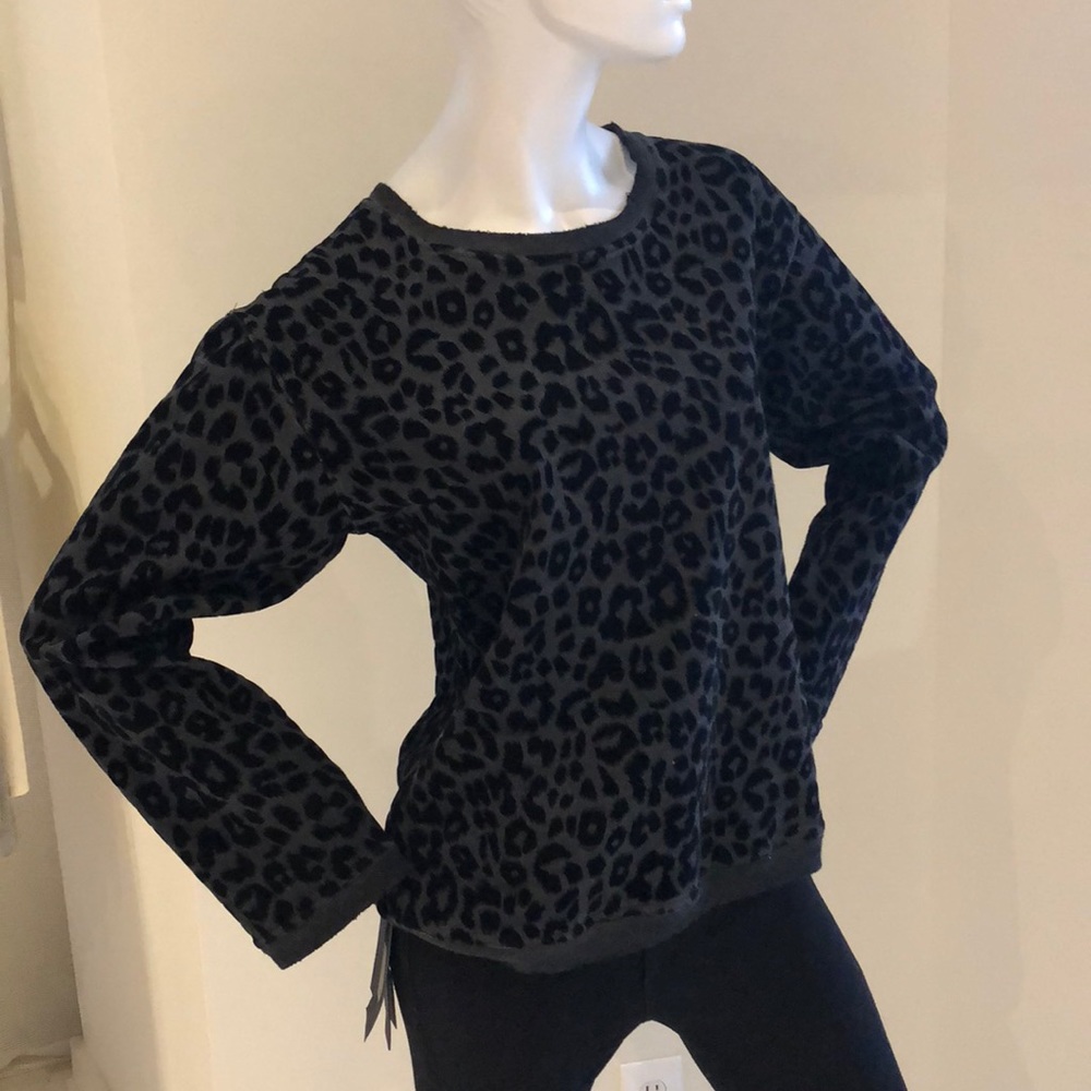 RTA animal print crew neck